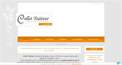 Desktop Screenshot of collet-traiteur.fr